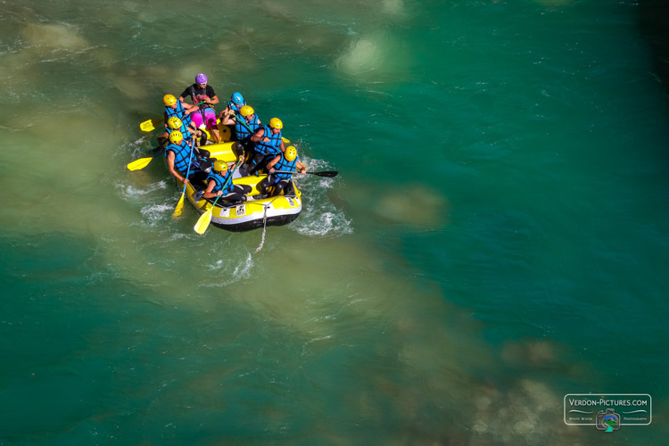photo raft rafting verdon